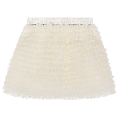 今屿花花网纱设计感蛋糕裙女