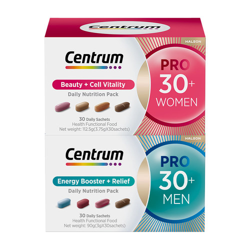 Centrum善存海外进阶营养包男女士复合维生素