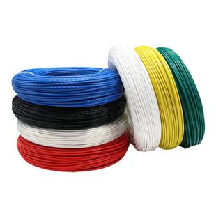 铁氟龙镀银线30 28awg 0.12 0.15平方特富龙高温镀银铜线耳机线材