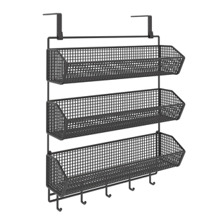 冰箱侧收纳置物架厨房多功能侧面挂失挂钩侧边侧壁调料品分层挂架