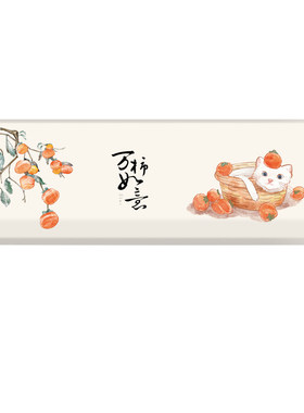 奶油风挂机空调防尘罩通用可水洗
