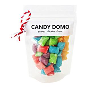 CANDYDOMO高颜值超酸手工糖果网红爆款水果颗粒糖童年小零食硬糖