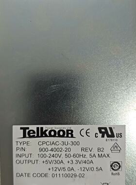 询价-Telkoor CPCIAC-3U-300电源，P/N:90