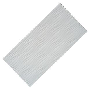 波浪板装饰板背景墙面 半圆密度板pvc实木造型波纹雕刻花浮雕板材