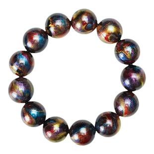 [古今物语]星系 黎川 大漆珠手串小众文玩中国风佛珠手串单颗饰品