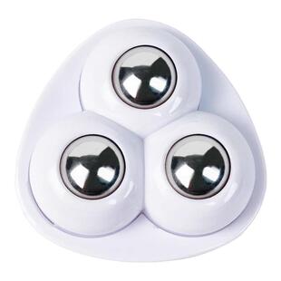 万向轮粘贴式家具底座牛眼轮静音脚轮垃圾桶滚珠耐磨静音承重滑轮