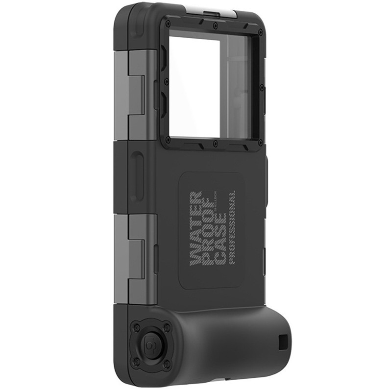 防水手机壳适用苹果15ProMax水下拍照小米13/14高清摄像全包iPhone16潜水游泳套12Pro美人鱼自由潜浮潜用11