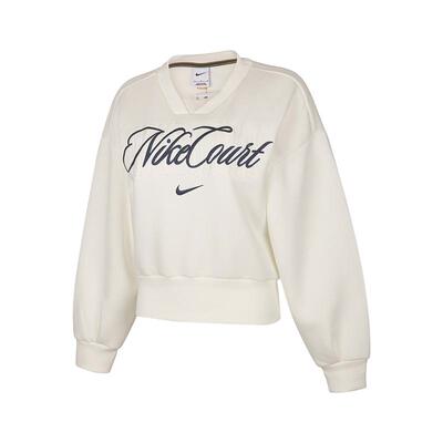 Nike耐克女装2025冬季新款NKCT HRTG FLC CREW抓绒套头衫IB0758