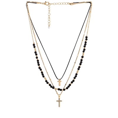 8 Other Reasons 层叠项链 REVOLVE多层叠戴锁骨链