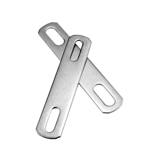 304不锈钢加厚平垫片垫圈挡片挡板螺栓配件双孔金属钢片铁片直片