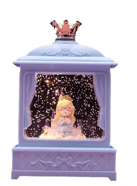 飘雪城堡女孩玻璃水晶球音乐盒