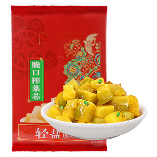 重庆榨菜榨菜涪陵麦小贝脆口榨菜芯爽口咸菜下饭菜酱腌菜纯榨菜