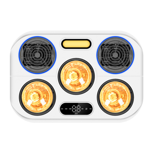 双风暖壁挂免打孔浴霸灯泡取暖器灯暖挂壁墙式卫生间浴室风暖防水