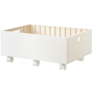 【加大容量】书本收纳箱带滑轮书箱书籍收纳盒装书神器书包整理箱