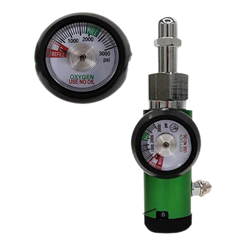 氧气瓶调节阀 医用氧气减压器 美标CGA540/870精密流量调节减压阀