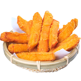 三统万福甘梅地瓜条油炸冷冻半成品商用黄金地瓜条空气炸锅薯条