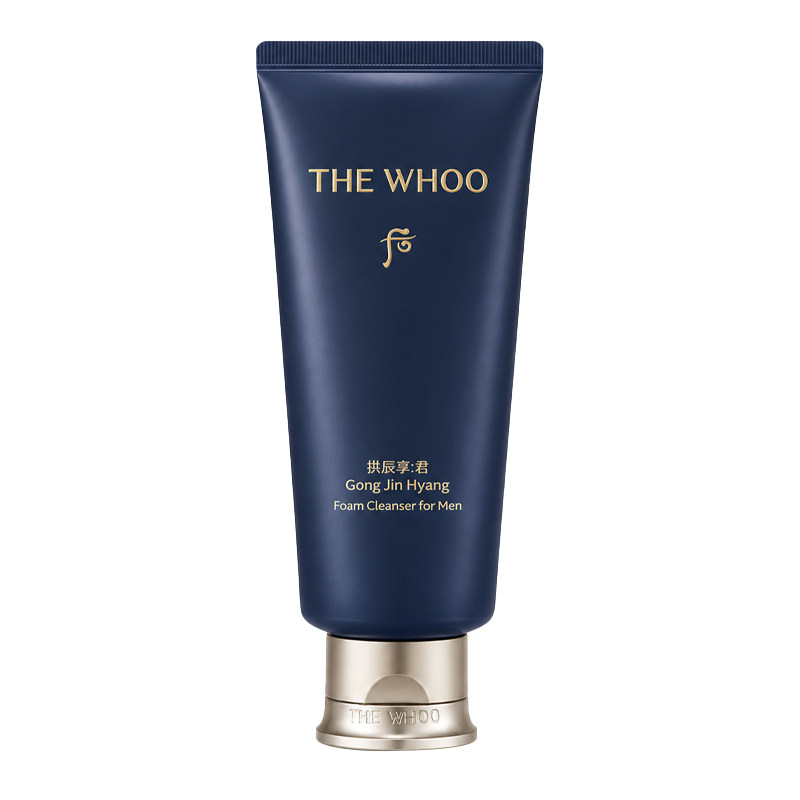whoo后拱辰享君洗面奶男士专用泡沫洁面清爽控油官方旗舰店正品