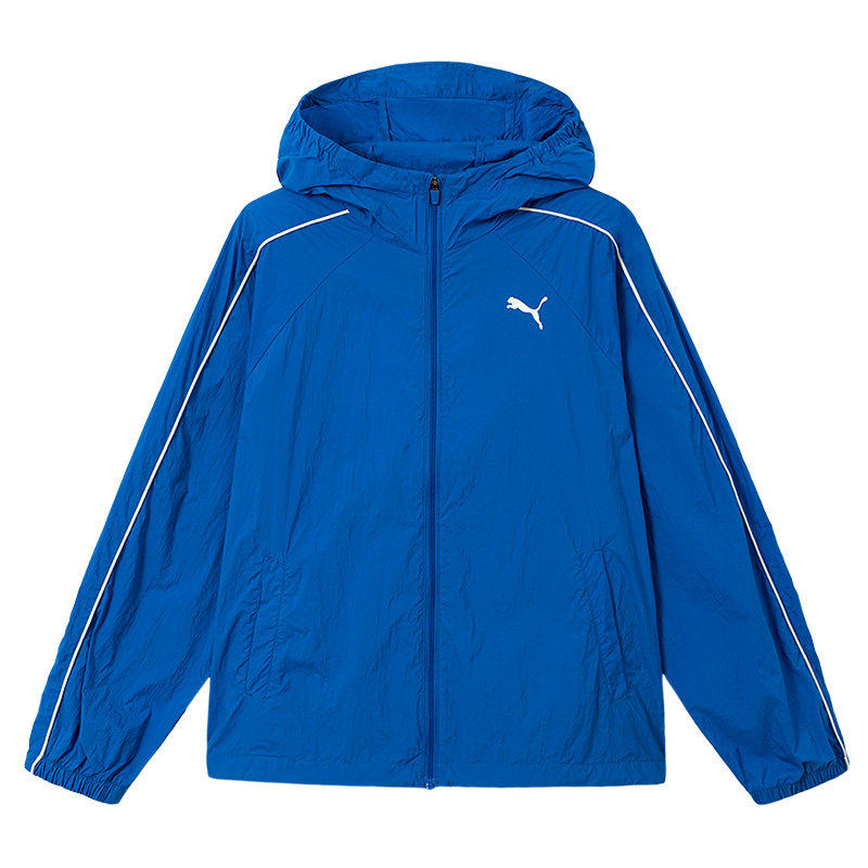 PUMA彪马童装2026夏季新款儿童便服防晒衣连帽设计轻量防晒外套