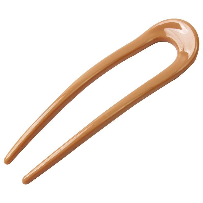 新中式简约气质U型发簪女网红百搭后脑勺丸子头盘发神器簪子发钗