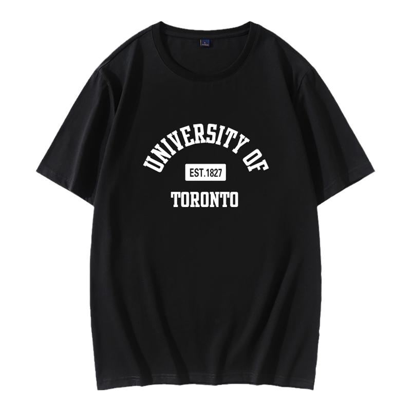 IRISH多伦多大学校服留学生TORONTO校园文化衫短袖T恤加拿大大学