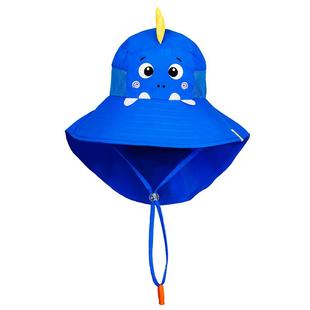 伯希和户外儿童防晒帽夏季防紫外线大帽檐遮阳沙滩海边渔夫帽子