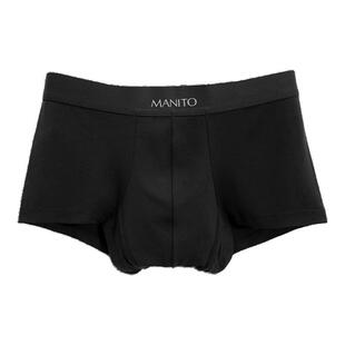 MANITO/曼尼陀New Soft男士真丝莫代尔平角内裤礼盒桑蚕丝