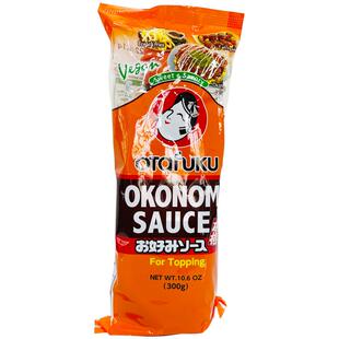 日本进口多福大阪烧酱汁喜好烧广岛酱料章鱼烧小丸子蛋包饭沙司