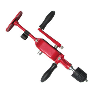 胸摇钻手动双档调速手摇开孔器木工具模型打扩孔微型刃具钻头木钻