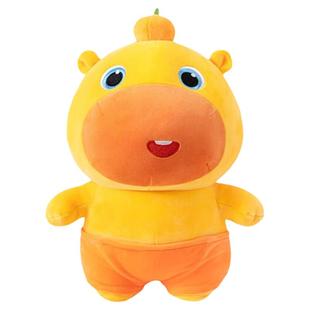 正版水豚噜噜玩偶大号公仔毛绒玩具可爱抱枕安抚陪伴娃娃生日礼物