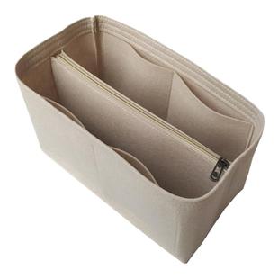 适用于muji无印良品黄麻手袋专用毛毡内胆包中包撑整理收纳内衬