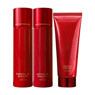 伊思3代红参蜗牛水乳洁面抗初老