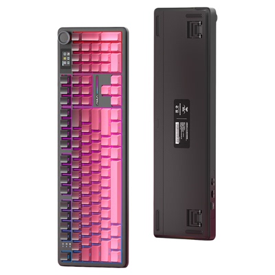 狼蛛F108pro客制化无线键鼠套装机械键盘热插拔电竞游戏办公专用