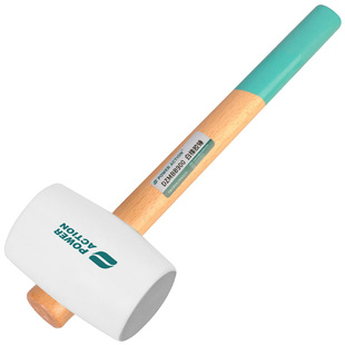 白色熟胶橡皮锤木柄橡胶锤子瓷砖贴地板砖榔头不伤墙不留痕无痕锤