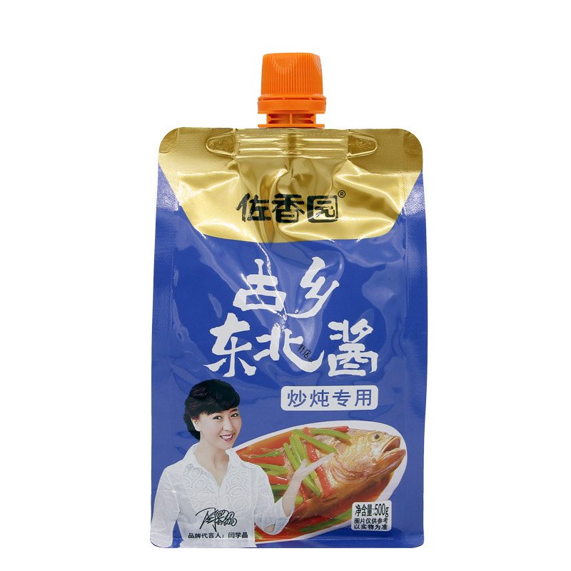 佐香园古乡东北酱500g炒菜炖肉炖鱼酱骨头调味酱去腥提鲜东北大酱