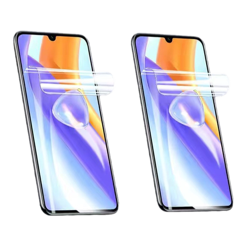 适用华为HJC-AN90水凝膜荣耀play5钢化手机膜hjc一an90磨砂hjcan90全屏保护模hjc_an90软贴膜honor荣誉摸水泥