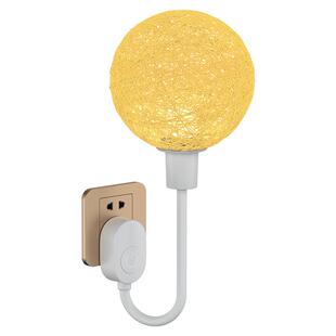 床头台灯夜间小夜灯卧室睡眠灯氛围情调高级感声控智能语音感应灯