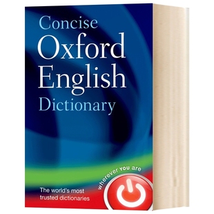 牛津简明英语词典 Concise Oxford English Dictionary 涵盖技术科学词汇 英语字典词典工具书 英文原版书 牛津大学出版社