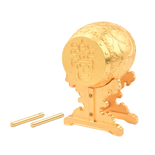 原装李居明2026马年吉祥物[鼓舞财来]摆件九运客厅玄关办公装饰