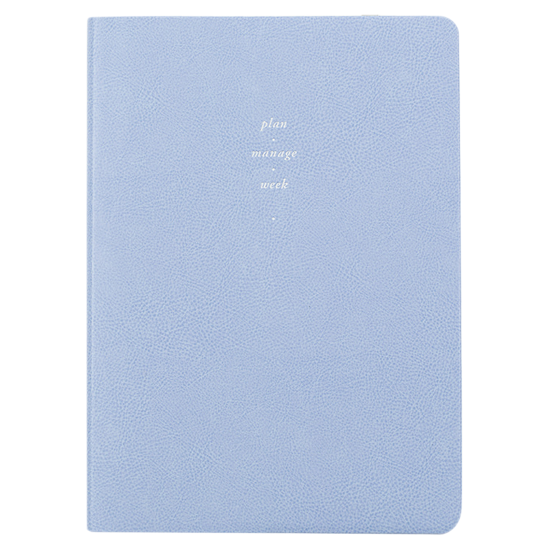 韩国full简约商务B5皮面2026日程本周计划手账记事日记本月周循环