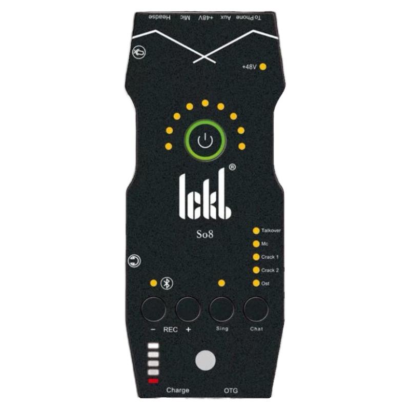 ickb so8第六代直播设备全套声卡唱歌手机专用麦克风套装台式电脑
