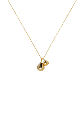 水滴项链女休闲百搭高级感毛衣链