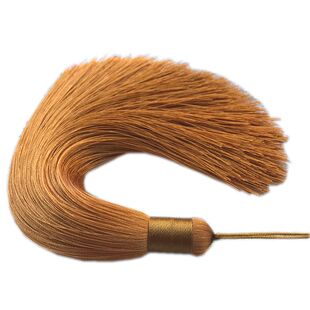 DIY饰品配件 人造丝真丝精致绕线流苏 15CM长汽车挂件专用流苏穗