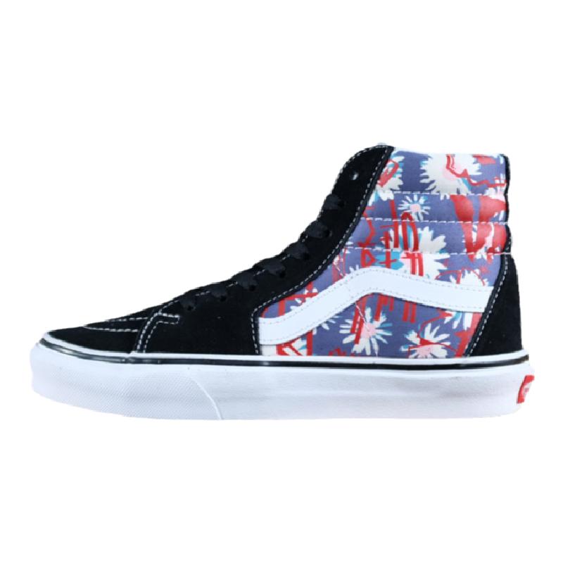 休闲板鞋VANS老万sk8-hi涂鸦印花