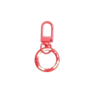 糖果色门扣加弹簧扣 diy钥匙扣圈环娃娃箱包挂件钥匙链饰品配件