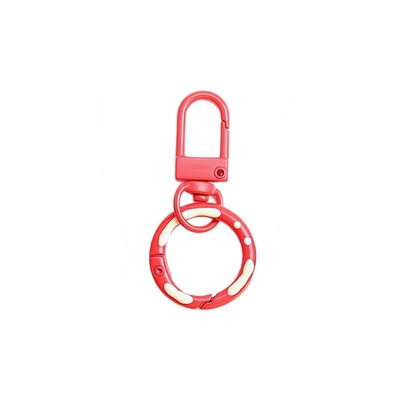 糖果色门扣加弹簧扣diy钥匙扣环