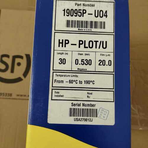 议价安捷伦19095P-UO4 HP-PLOT?U气相色谱柱30?m,?0.53mm,?20μm