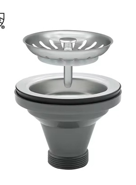 CUPC filter anti odor single sink gourd shaped cup drainer