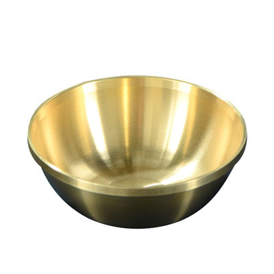 水碗摆件水杯供杯摆件铜