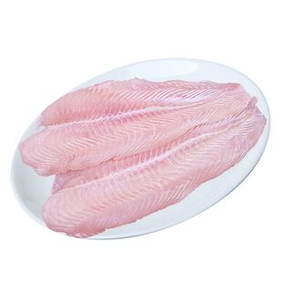 巴沙鱼柳新鲜冷冻免浆非龙利鱼片婴儿无刺无骨鱼肉开背鱼宝宝商用