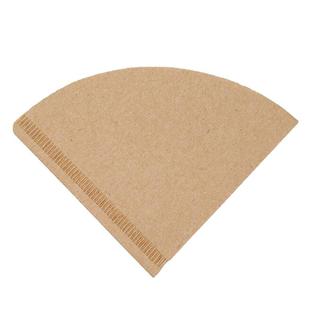 V60咖啡滤纸无漂白锥形滤纸V01/V02原木手冲咖啡过滤纸美式滴漏壶